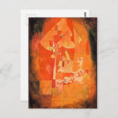 クレエ - 梨の木の下の男 ポストカード (正面/裏面)