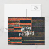 クレエ - 現在の6つの境界線、誕生日 ポストカード (正面/裏面)