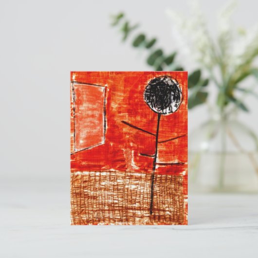 クレエ - 秋の終わりの植物 ポストカード (スタンド正面)