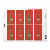 クレオキラフェホリデーギフトラベル ラベル (フルシート)