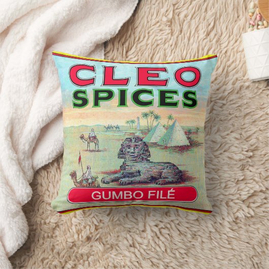 クレオスパイス枕 クッション (ブランケット)