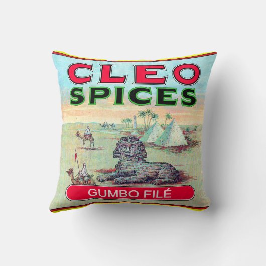 クレオスパイス枕 クッション (裏面)