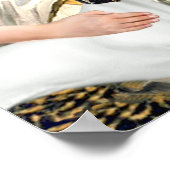 クレオパトラのウィペット（有名な芸術翻案） ポスター (角)