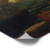 クレオパトラのタルソス上陸， 1642 ポスター (角)