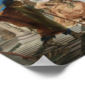 クレオパトラの宴会 – ジョバンニバッティスタティポロ ポスター (角)