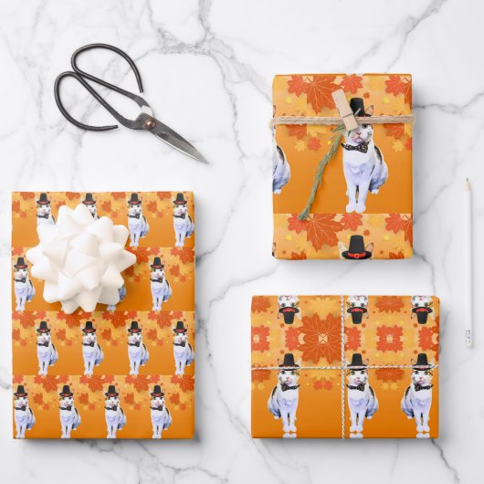 クレオパトラの感謝祭 ラッピングペーパーシート (正面)