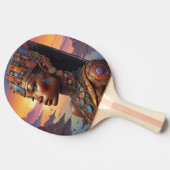 クレオパトラの視線 卓球ラケット (横)
