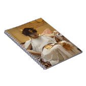 クレオパトラウォーターハウスベクトル化アート ノートブック (右側)