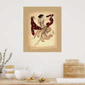 クレオパトラバレエの衣装～ 1909年レオン・バクスト ポスター (キッチン)