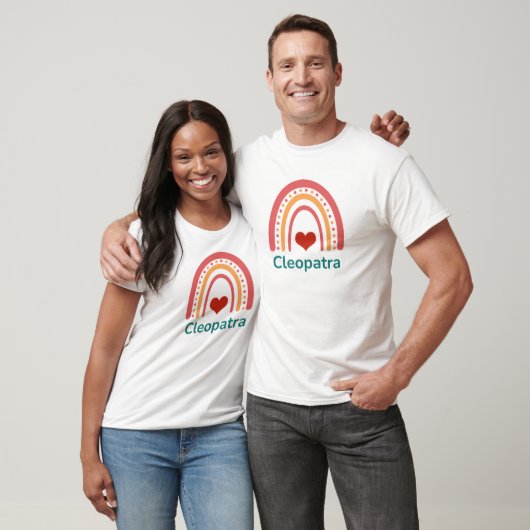 クレオパトラヴィンテージボホレインボー Tシャツ (ユニセックス)