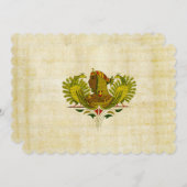 クレオパトラ女王 招待状 (正面/裏面)