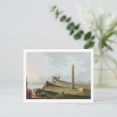 クレオパトラ族という,アレキサンドリアのオベリス ポストカード (スタンド正面)