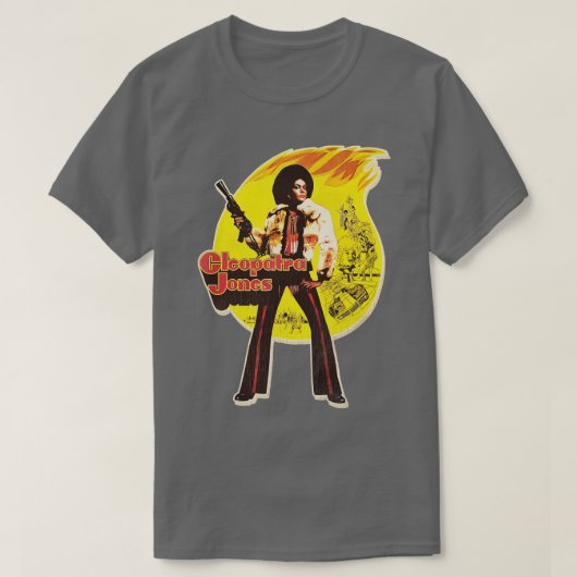 クレオパトラ・ジョーンズ Tシャツ (デザイン正面)
