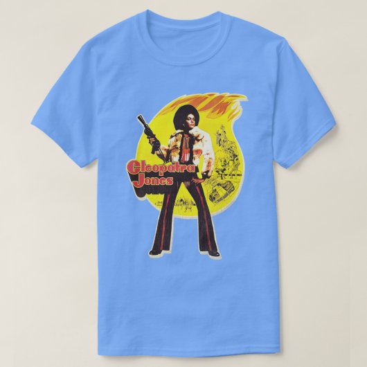 クレオパトラ・ジョーンズ Tシャツ (デザイン正面)