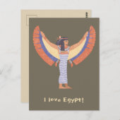 クレオパトラ。 ポストカード (正面/裏面)