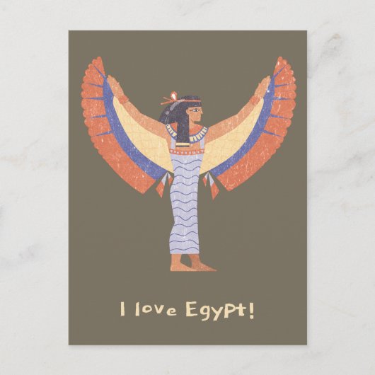 クレオパトラ。 ポストカード (正面)