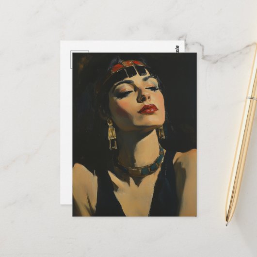 クレオパトラ ポストカード (正面/裏面インサイチュ)