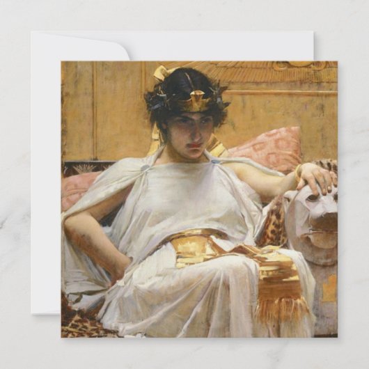 クレオパトラ（古代エジプト女王） カード (正面)