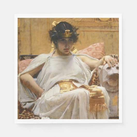 クレオパトラ（古代エジプト女王） スタンダードランチョンナプキン (正面)