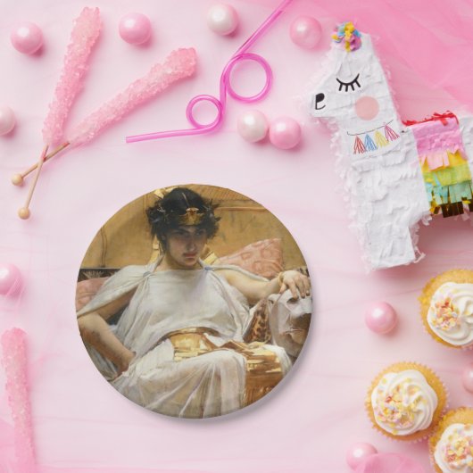 クレオパトラ(古代エジプト女王) ペーパープレート (パーティー)