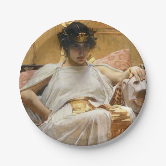 クレオパトラ（古代エジプト女王） ペーパープレート (正面)