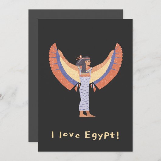 クレオパトラ。 招待状 (正面/裏面)