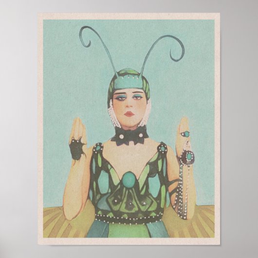 クレオパトラ(1917) – 伝説的な摂政 ポスター (正面)