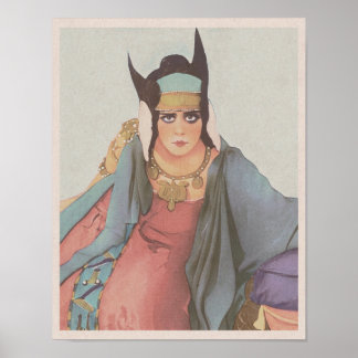 クレオパトラ(1917) – 女王の怒り ポスター