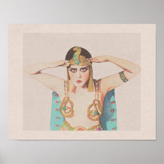 クレオパトラ(1917) – 探索スフィンクス ポスター