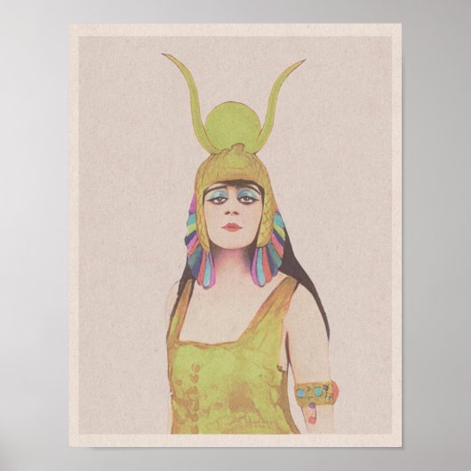 クレオパトラ(1917) – 謎のサイレン ポスター (正面)