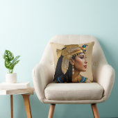 「クレオパトラVIIの現実主義:ポートレート」 クッション (椅子)
