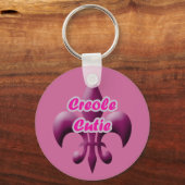 クレオールかわいこちゃんキーチェーン キーホルダー (正面)