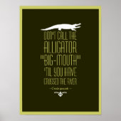 クレオール諺 ポスター (正面)