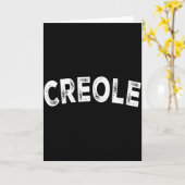 クレオール カード (黄色い花)