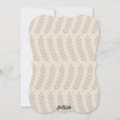 クレカスタムストファミリー懇親会招待状 招待状 (裏面)