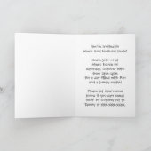 クレカラフルーンのカスタマイズ招待状 招待状 (内部)