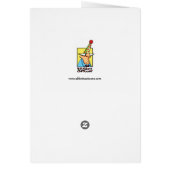 クレギーおもしろい感謝ウィークエンドカード (裏面)