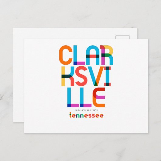 クレクスヴィル・テネシー中世紀美術ポップ・アートの館 ポストカード (正面/裏面)