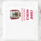 クレグワークス 長方形シール (バッグ)