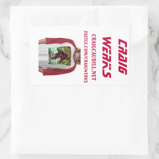 クレグワークス 長方形シール (バッグ)