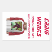 クレグワークス 長方形シール (正面)