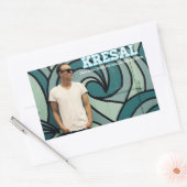 クレサールのシール 長方形シール (封筒)