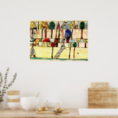 クレザヴィレ熱狂するッジ ポスター (キッチン)