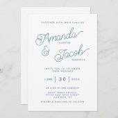 クレシダ結婚式招待状 招待状 (正面/裏面)