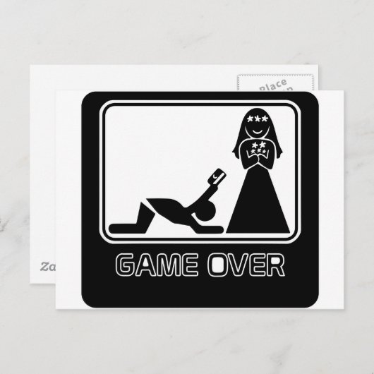 クレジッおもしろいトカードゲーム ポストカード (正面/裏面)