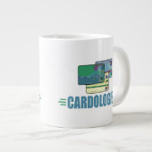 クレジッおもしろいトカード ジャンボコーヒーマグカップ (正面右)