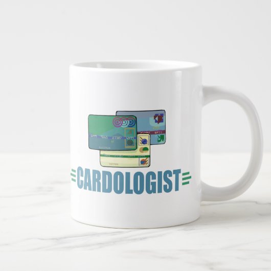 クレジッおもしろいトカード ジャンボコーヒーマグカップ (右)