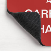 クレジッおもしろいト管理ギフトアイディア保落ち着き引用文 マウスパッド (コーナー)