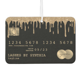 クレジッガーリートスタイル金ゴールドの落ち着き化粧 カーエアーフレッシュナー