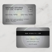 クレジットカーインスパイアドがフォトサービス 名刺 (正面/裏面)